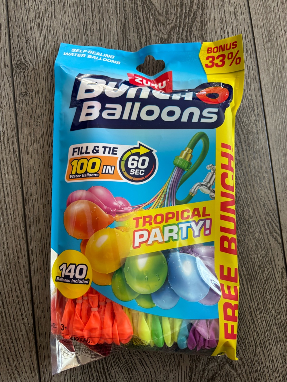 ZURU Bunch O Balloons Tropical Party Water Balloons - Multicolor